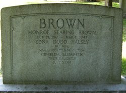 Edna Dodd <I>Halsey</I> Brown 