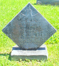 Mary Ann <I>Brewer</I> Adams 