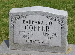 Barbara Jo <I>Gregg</I> Coffer 