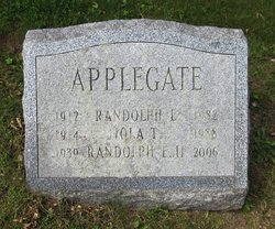 Randolph E Applegate 