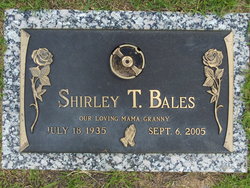 Shirley T Bales 
