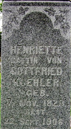 Henriette <I>Klemmer</I> Koehler 