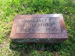 Margaret Frances <I>Thompson</I> Rutherford 