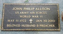 Dr John Philip Allison 