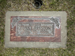 Edna Leola <I>Parker</I> Preston 