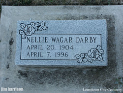 Nellie Maud <I>Wagar</I> Darby 
