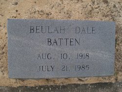 Beulah <I>Dale</I> Batten 