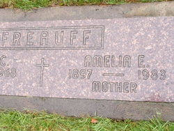 Amelia Elizabeth <I>Schleucher</I> Freauff 
