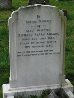 Sergeant ( Obs. ) Richard Perry Adlam 