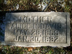 Alice R <I>Daugherty</I> Davis 