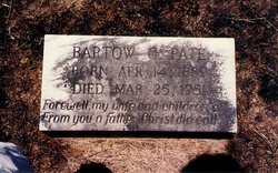 Bartow Gordon Pate 