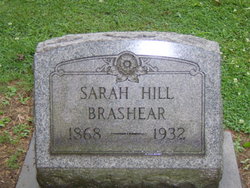 Sarah <I>Hill</I> Brashear 