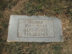 Ida Addie <I>Davis</I> Jones 