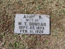 Annie Blanche <I>Durham</I> Duncan 