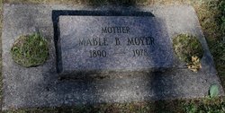 Mable E <I>Baker</I> Moyer 
