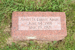 Arnetta Louise Adair 