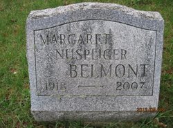 Margaret <I>Nuspliger</I> Belmont 