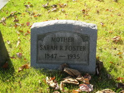 Sarah Rebecca <I>Knowles</I> Foster 