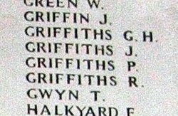  Private Pryce Griffiths 