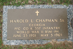 Rev Harold Leonard Chapman Sr.