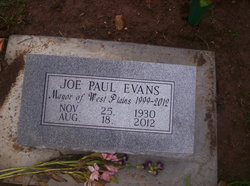 Joe Paul Evans 
