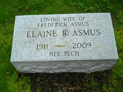 Elaine Ruth <I>Pech</I> Asmus 