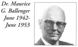 Dr Maurice Guild Ballenger Sr.