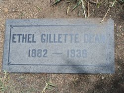 Ethel Helen <I>Gillette</I> Dean 