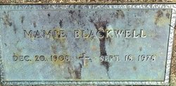 Mamie <I>Warner</I> Blackwell 