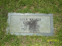 Lula Sophia <I>Walker</I> Emmons 
