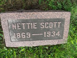 Rosa Henrietta “Nettie” <I>Redford</I> Scott 