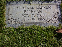 Laura Mae <I>Manning</I> Bateman 