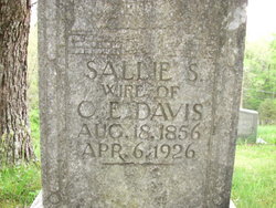 Sallie S <I>Powell</I> Davis 