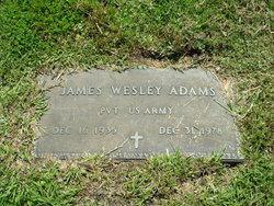 James Wesley “Buck” Adams 