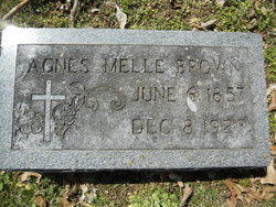 Mary Agnes <I>Melle</I> Brown 