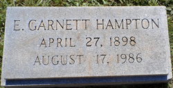 E Garnett Hampton 