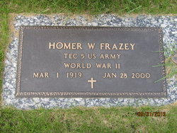 Homer W Frazey 