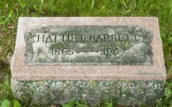 Harriett E “Hattie” <I>Erskine</I> Barrett 