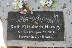 Ruth Elizabeth Harvey 