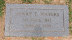 Henry Thomas Waters 