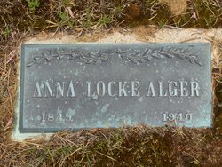 Anna <I>Locke</I> Alger 