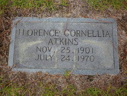 Florence Cornellia <I>Karriker</I> Atkins 