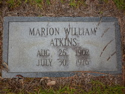 Marion William “Willie” Atkins 