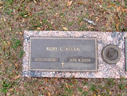 Ruby Louise <I>Anderson</I> Allen 