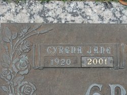 Cyrena Jane <I>Bratton</I> Ground 