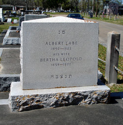 Bertha <I>Leopold</I> Labe 