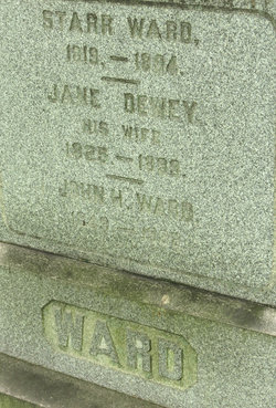 Jane <I>Dewey</I> Ward 