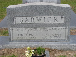 John Stancil Barwick Sr.