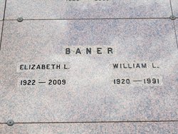 Elizabeth Lillian <I>First</I> Baner 