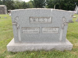 Clara Amelia <I>Gettman (Goettman)</I> West 